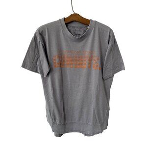 Royce Apparel Pressbox Oklahoma State Cowboys T Shirt Womens S Gray College NEW